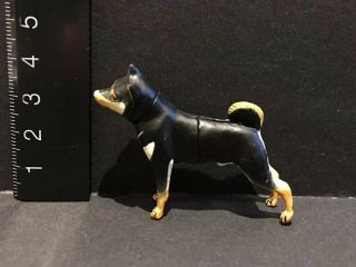 Kaiyodo Furuta Choco Q Pet Animal 1 Shiba Inu Black Dog Figure B