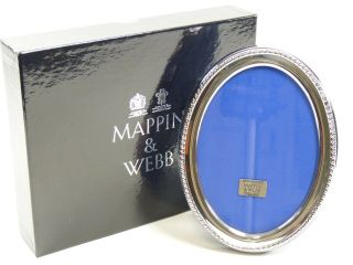 Vintage Mappin & Webb Silver Plate - Photo / Picture Frame - 5 1/2 " X 4 "
