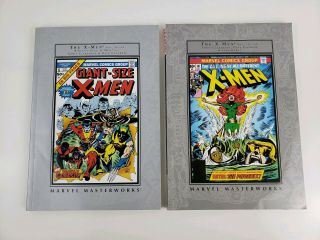 Marvel Masterworks The Uncanny X - Men Vol 1 And Vol 2 Graphic Novel Softcover