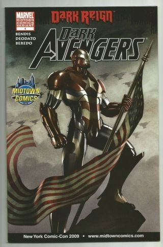 Dark Avengers 1,  Adi Granov Midtown Comics Exclusive Nycc Variant Cover,  3/2009