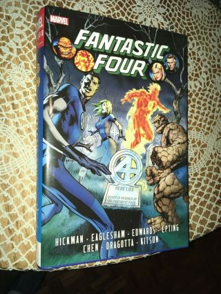 Fantastic 4 Omnibus Vol 1 Hardcover - - Jonathan Hickman