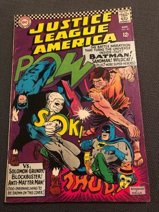 Justice League Of America Comic 46 Silver Age