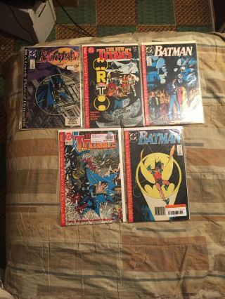 Batman & The Teen Titans A Lonely Place Of Dying Full Set [dc Comics]
