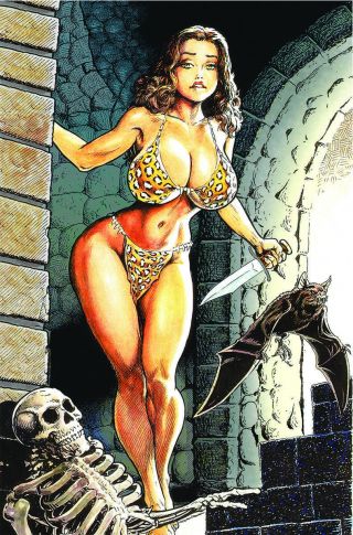 Cavewoman Return To Labyrinth 1d,  Budd Root Special Edition,  Nm (2018)