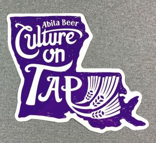 Abita Brewing Company Culture On Tap Sticker Decal 5in Brewery Si