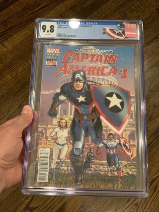 Captain America Steve Rogers 1 Cgc 9.  8 1st Captain America As Hydra Agent