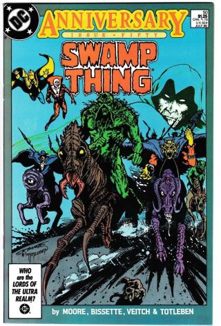 Swamp Thing 50 (1986,  Dc) 1st App.  Of Justice League Dark Cgc Ready Nm