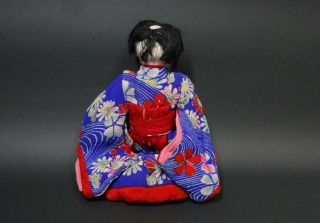No.  3 Rare Antique Meiji Japanese Mitsuore Doll Jointed Doll Ningyo The Girl 5