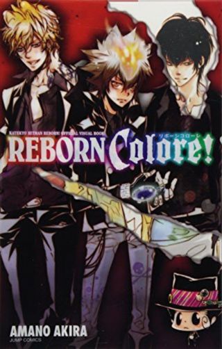 Katekyo Hitman Reborn Official Visual Book Reborn Colore Jump Comics F/s Track