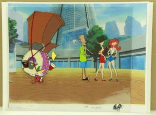 Jingle Bell Rock: Buddy Hand Painted Animation Production Cel & Background 7 - 63