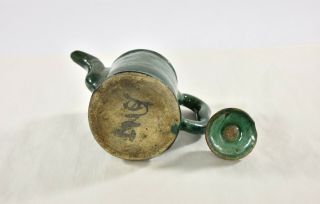 Antique Chinese Green Ceramic / Pottery Teapot / Wine Pot,  19th c 6