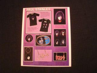 Paul Stanley / KISS - Solo - 1978 Vinyl 12  Lp.  / VG,  / Poster/ Hard Rock Metal 5