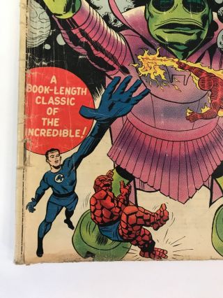 The Fantastic Four 24 Marvel Comics 1964 Jack Kirby VG - 4