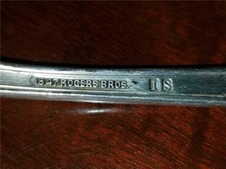 Set 8 Vintage 1933 MARQUISE 1847 Rogers Bros IS Silverplate Sporks Spoons 3 Tine 7