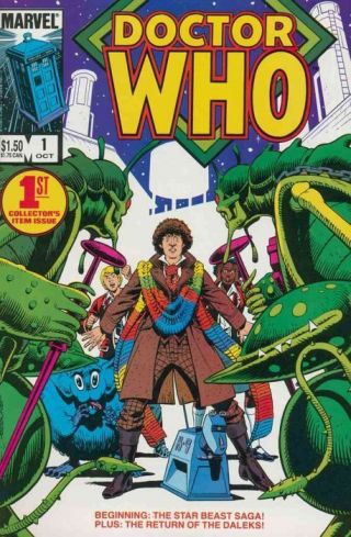 Doctor Who 1 Very Fine / Near (1st Series 1984) Marvel Comics