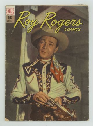 Roy Rogers Comics ( (and Trigger,  92 On) 8 1948 Vg - 3.  5