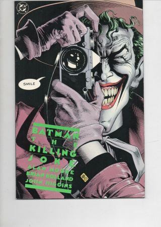 Batman The Killing Joke Comic Book From 1988/nm - 9.  2 /1st Print/only $19.  95