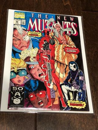 Mutants 98 Vol 1 Near Perfect 1st Appearance Of Deadpool.