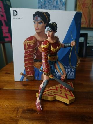 Dc Collectibles: The Art Of War: Wonder Woman Statue By Cliff Chiang 0735/5200