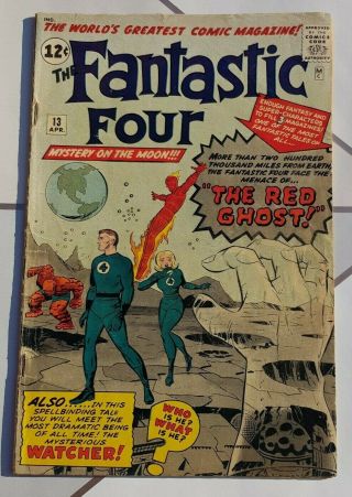 Fantastic Four 13 The Red Ghost