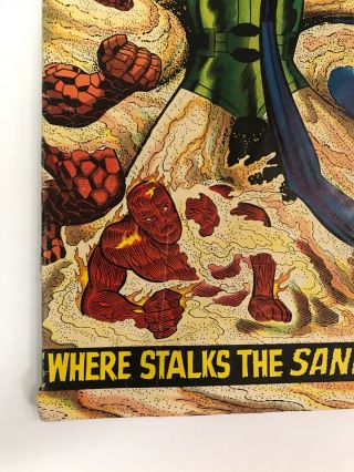 The Fantastic Four 61 Marvel Comics 1967 Jack Kirby VG, 4