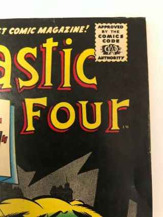 The Fantastic Four 70 Marvel Comics 1968 Jack Kirby FN,  Stan Lee 3