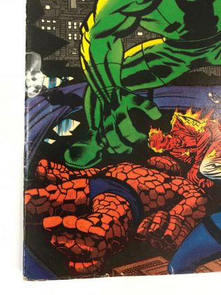 The Fantastic Four 70 Marvel Comics 1968 Jack Kirby FN,  Stan Lee 4