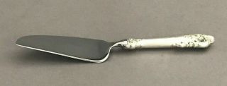 Wallace Grande Baroque Cheese Server Sterling Silver Handle w/ Offset Blade 3