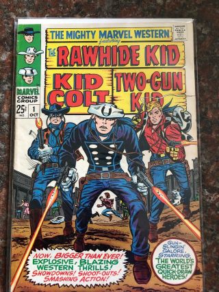 The Mighty Marvel Western (rawhide Kid,  Kid Colt,  Two - Gun Kid) 1 Up To 44