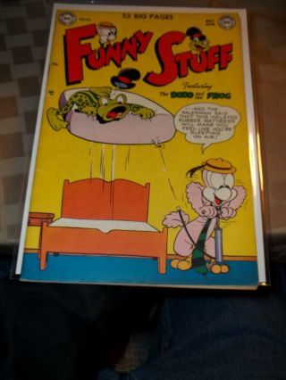 Dc Funny Stuff 60 Fine 1951 Double Cover Hard To Find L@@k Great Deals