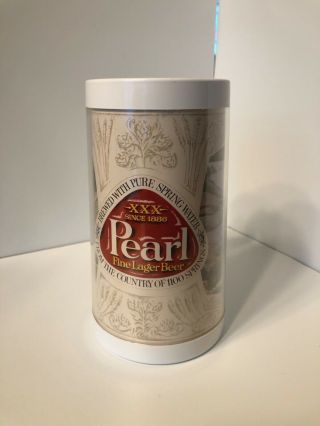Pearl Fine Lager Beer Plastic Mug Vintage 70s Thermo Serve