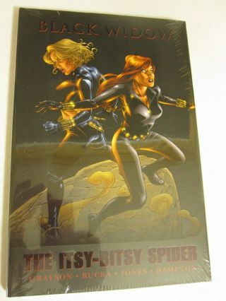 Black Widow Itsy Bitsy Spider Hc Hardcover $24.  99srp Rucka Jones Freeship