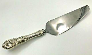 Reed & Barton Francis I Sterling Silver Pie & Cake Server 10 - 1/4 "