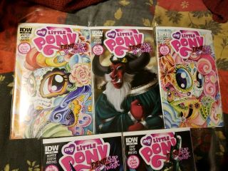 My Little Pony Fiendship is Magis 1 2 3 4 5 complete set comics (IDW) 2