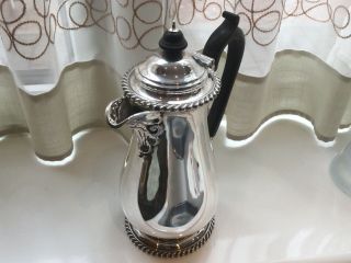 Vintage Garrard And Co Silver Plated Coffee Pot