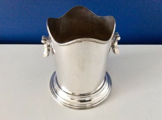 Rare Art Deco Silver Plated Champagne Bottle Holder Finnigans Manchester C1928