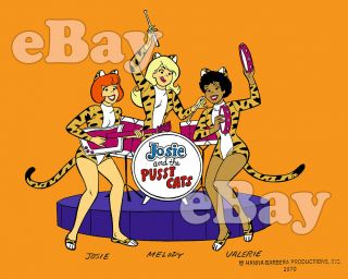 Extra Large Josie And The Pussycats Poster - Sized Photo Hanna Barbera Studios