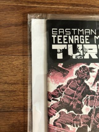 Teenage Mutant Ninja Turtles TMNT 1 3rd Printing Signed by Kevin Eastman 2