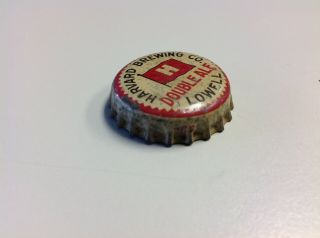 Vintage Harvard Brewing Co.  Bottle Cap Double Ale Lowell Cork Caps 2
