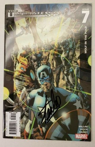 Signed Stan Lee The Ultimates 2 7 2002 Spiderman 129 300 135 101 60 Nm
