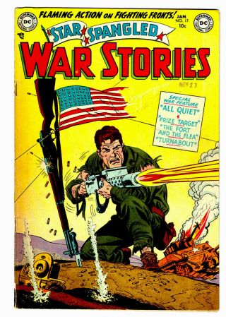 Star Spangled War Stories 17 In Vg/fn A 1954 Dc Golden Age War Comic