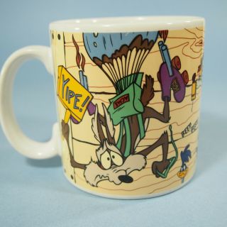 Looney Toons Wile E.  Coyote Mug Applause 1995