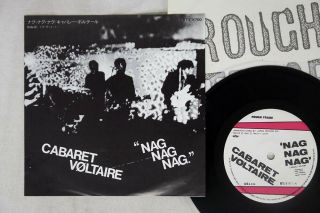 Cabaret Voltaire Nag Nag Nag Rough Trade Rt - 1 Japan Vinyl 7