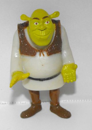 Shrek 2.  5 Inches Tall Figurine Plastic Miniature Figure From Shrek 2 Movie