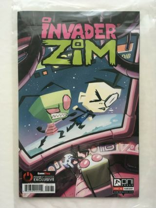 Invader Zim 1 Gamestop Powerup Rewards Variant