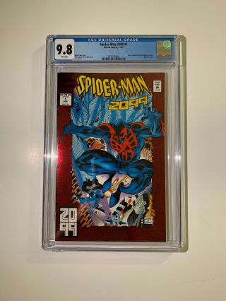 Spiderman 2099 1 Cgc 9.  8 Spider - Verse 2 Movie.  Key Comic