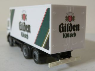 1:87 HO scale GERMAN truck GILDEN kolschTRUCK made BY herpa BEER gilden KOLSCH 5