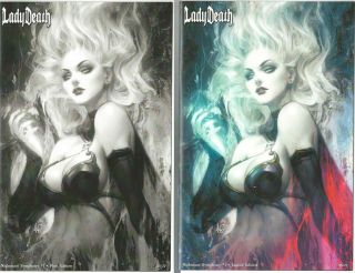Lady Death Nightmare Symphony 1 Partial Legend Set Missing Hoiofoil Edition
