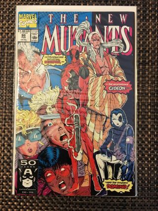 Mutants 98 Liefeld First Deadpool,