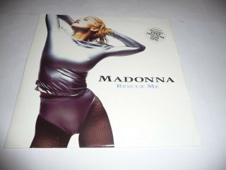 12 " Madonna - Rescue Me (with Poster)